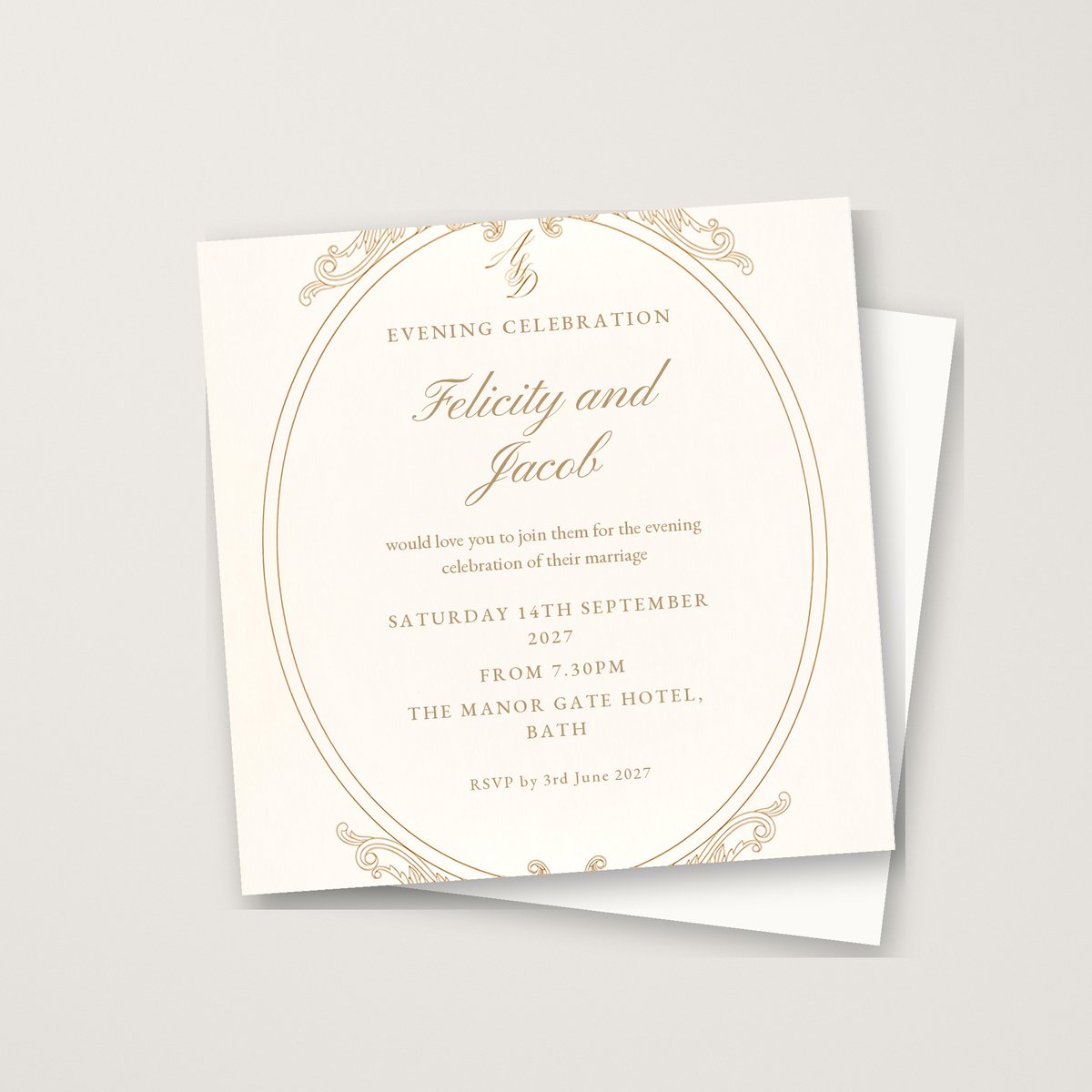 The Belvoir Evening Invitation