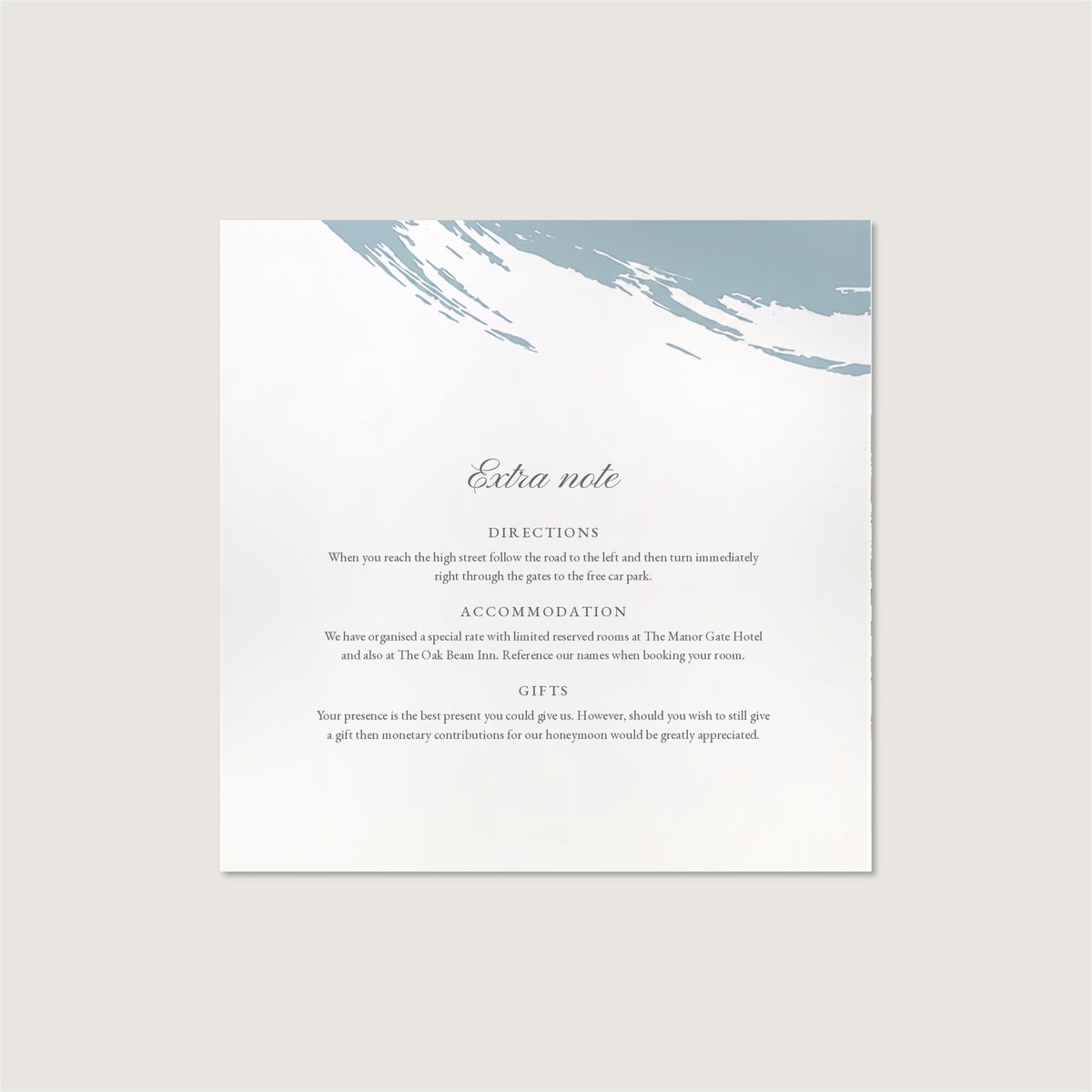 A Brush of Colour Information Card