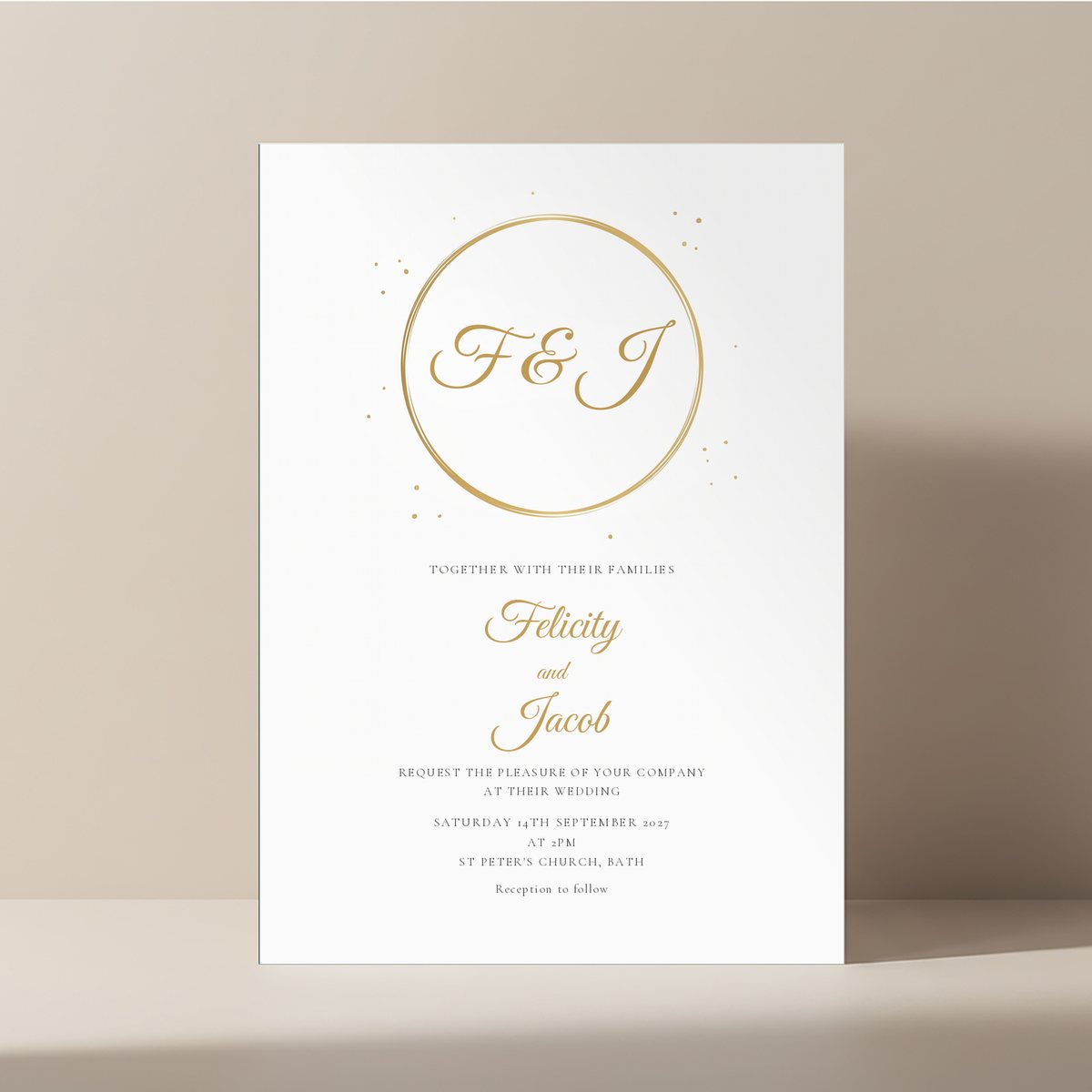 Circle of Love invitation