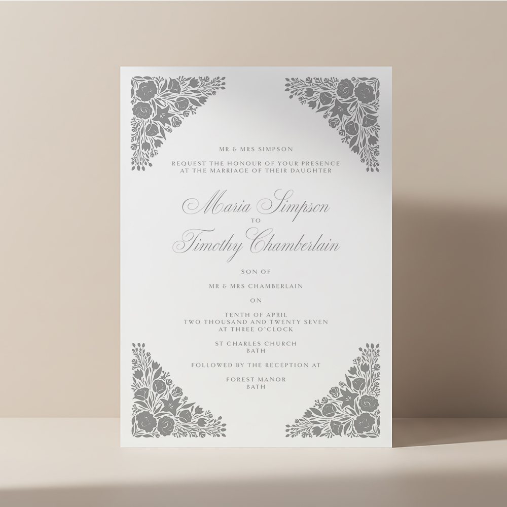 Luxury Corner invitation