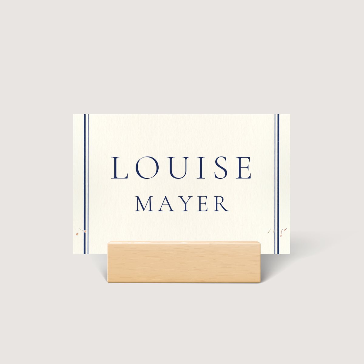 All the Curves Place Card