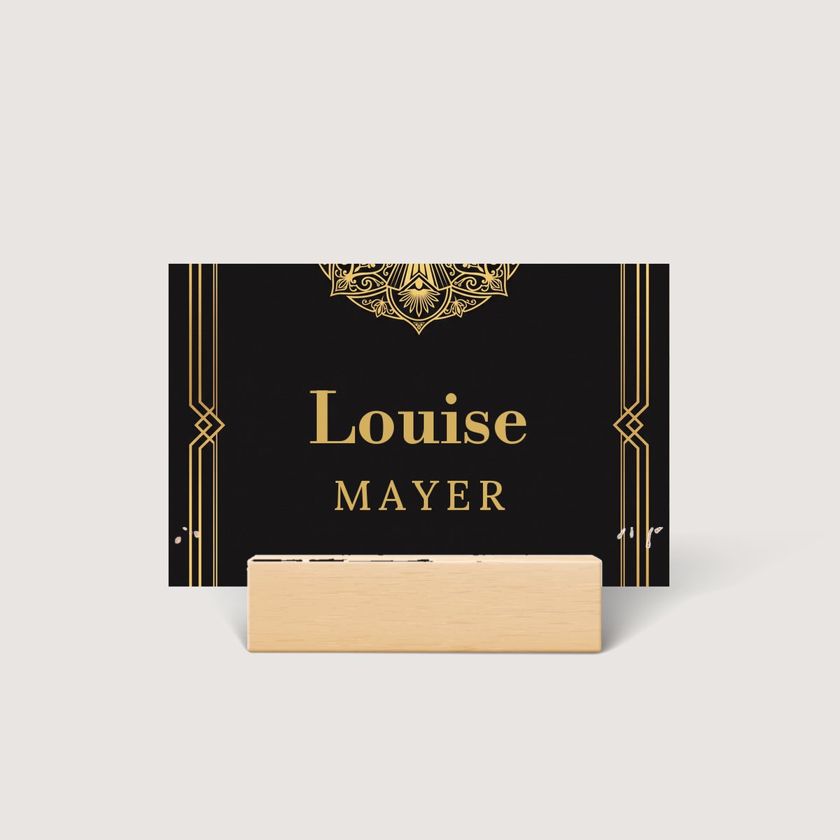 Gatsby Roundel Place Card