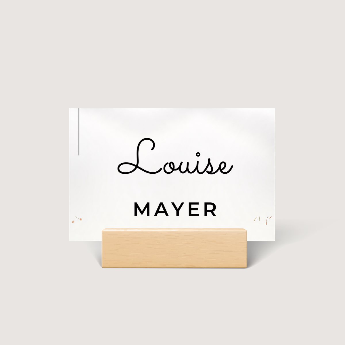 Ever After Place Card