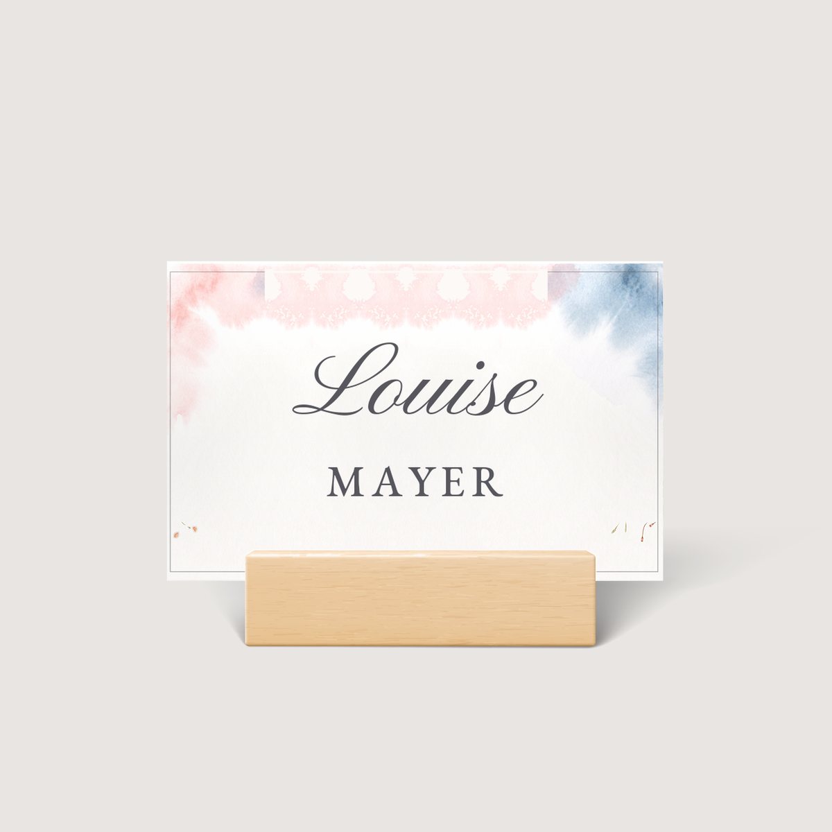 Colour Me Place Card