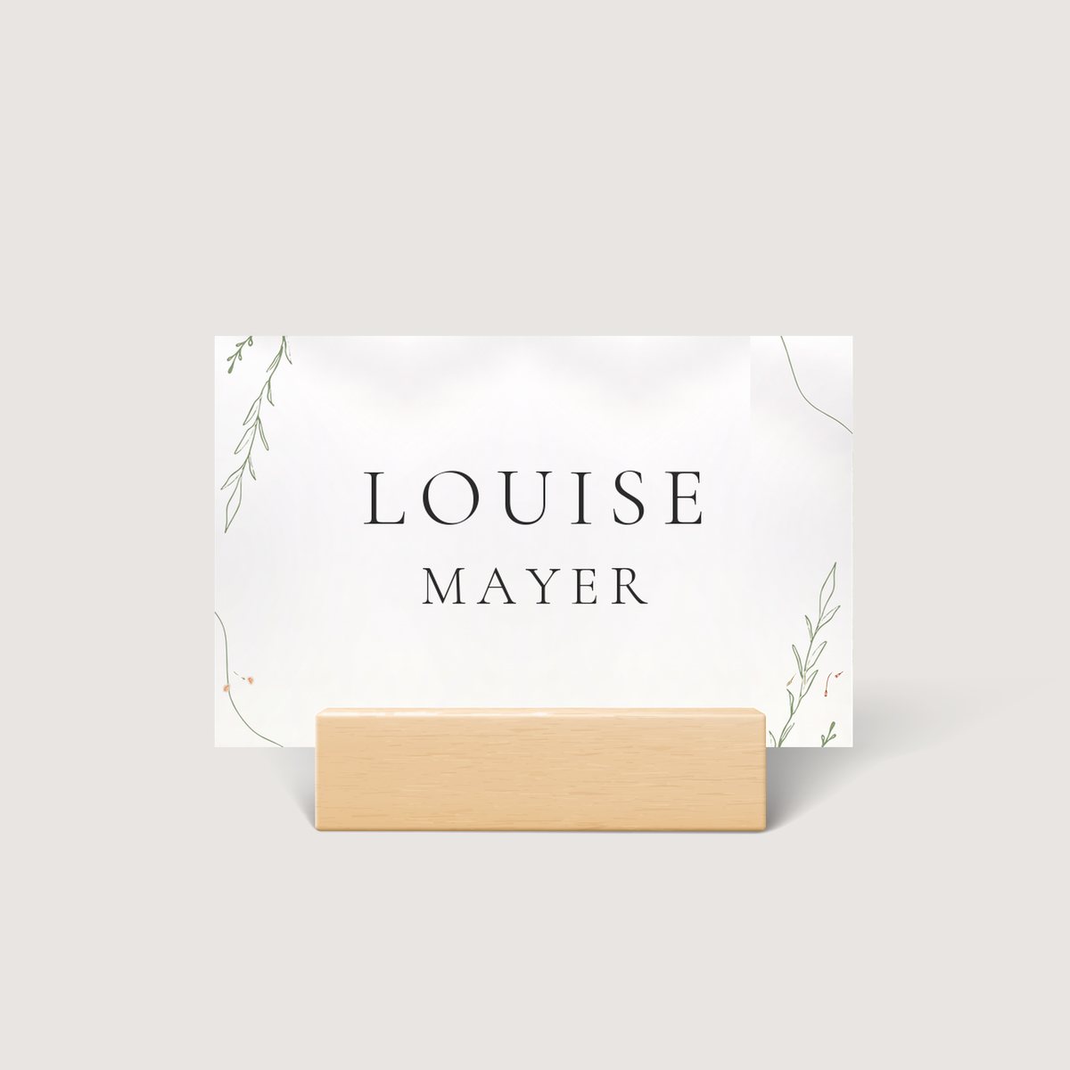 Just Lovely Place Card