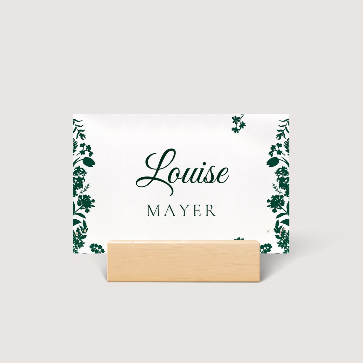 Wild Forest Place Card