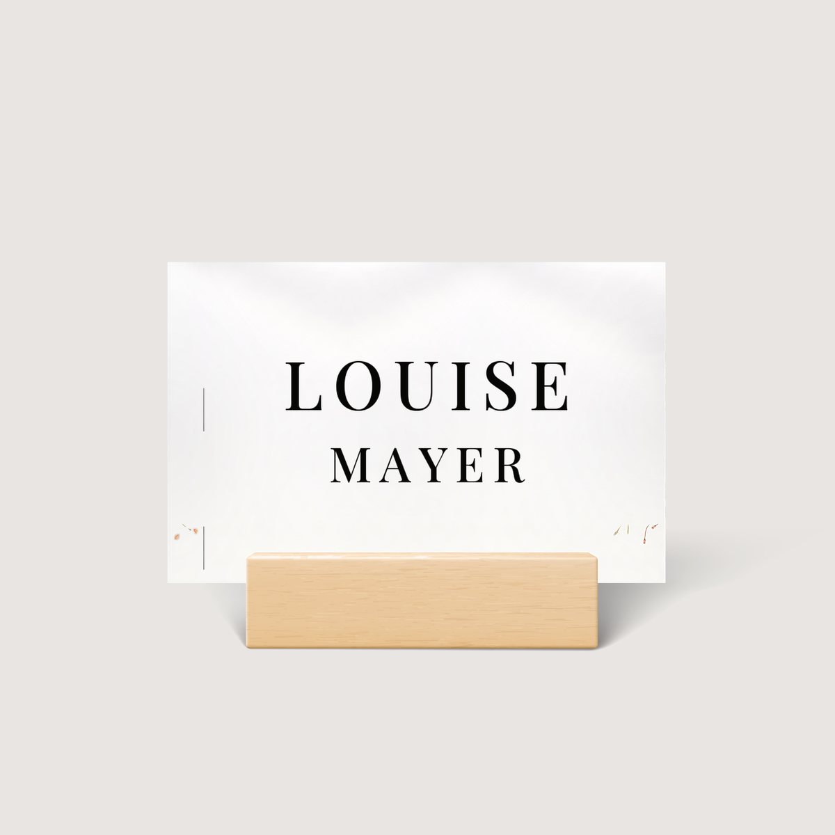 Evelyn Serif Place Card