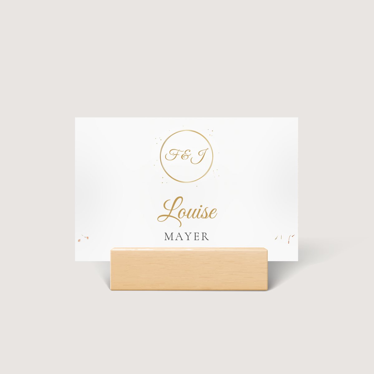 Circle of Love Place Card