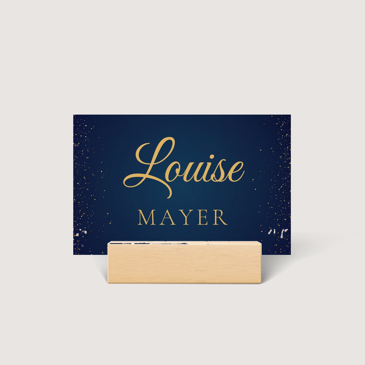 A Sprinkle of Sparkle Place Card