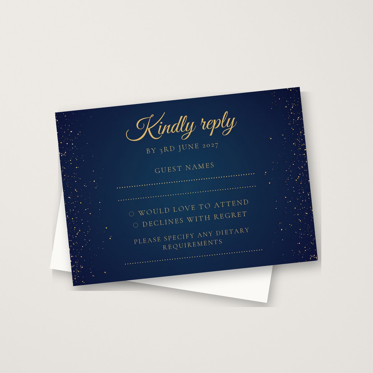 A Sprinkle of Sparkle RSVP