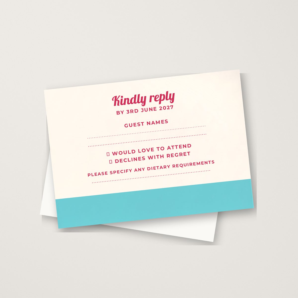 Good Times RSVP Card