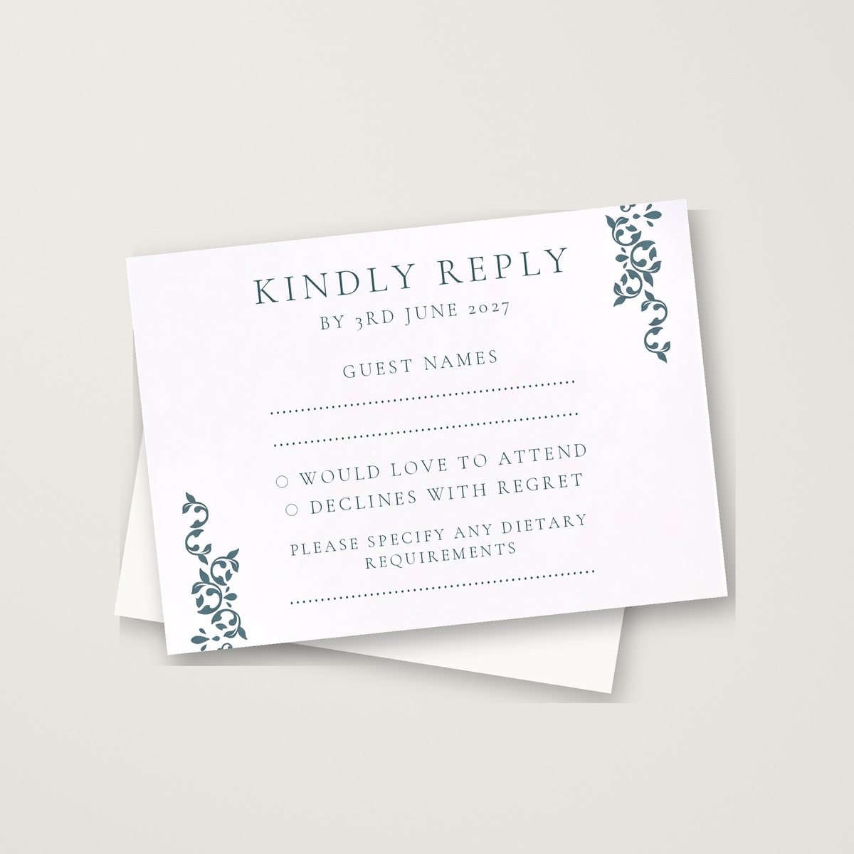 Charmingly Beautiful RSVP