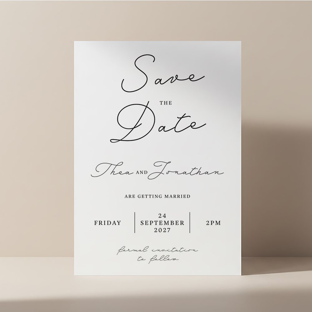 A Touch of Elegance Save the Date