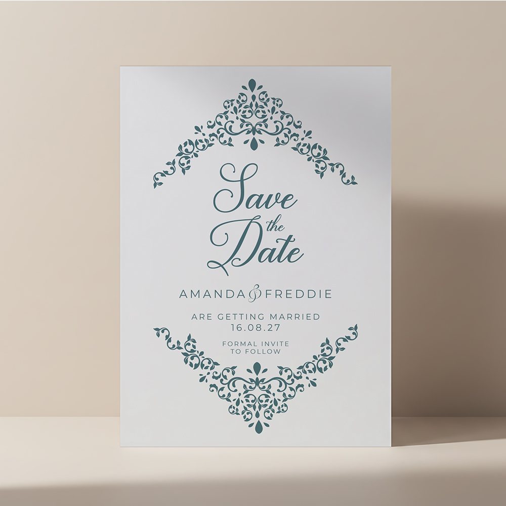 Charmingly Beautiful Save the Date