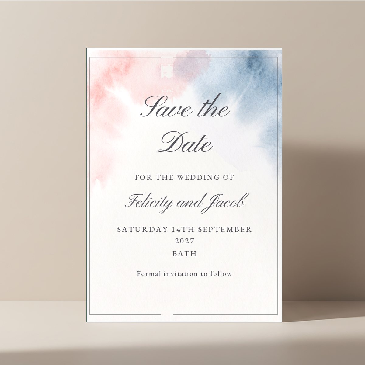 Colour Me Save the Date