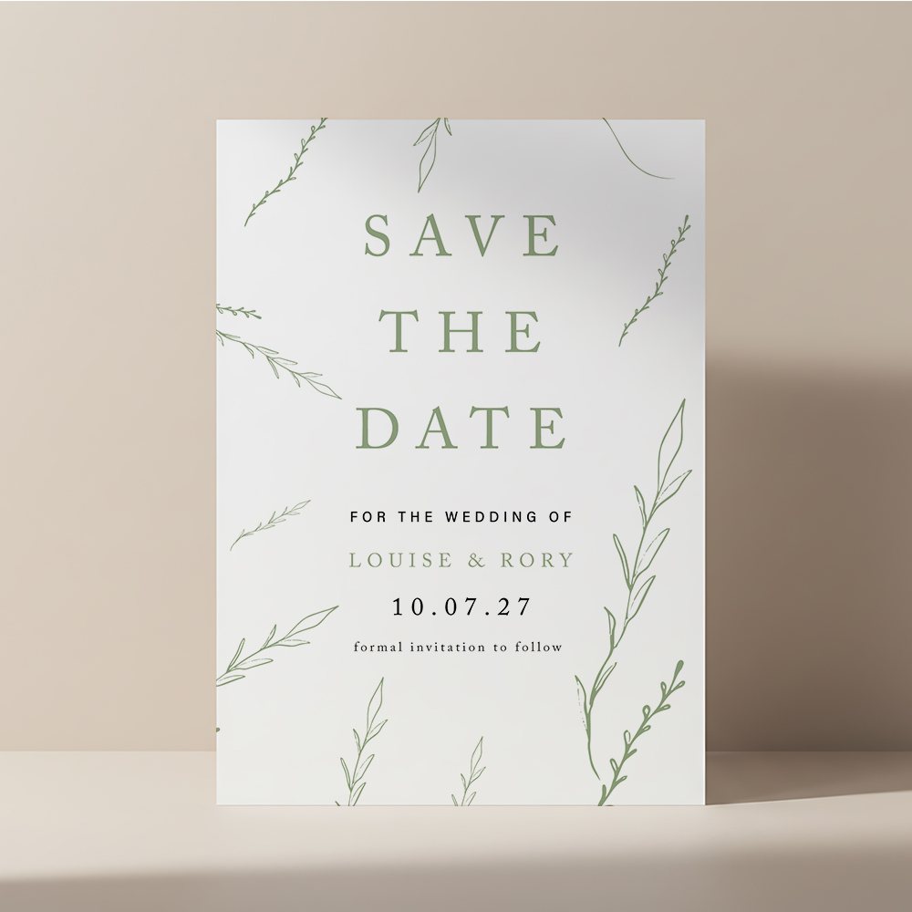 Just Lovely Save the Date