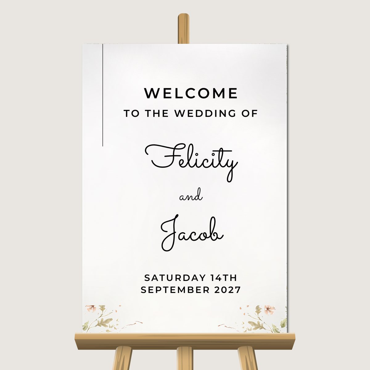 Ever After Welcome Sign