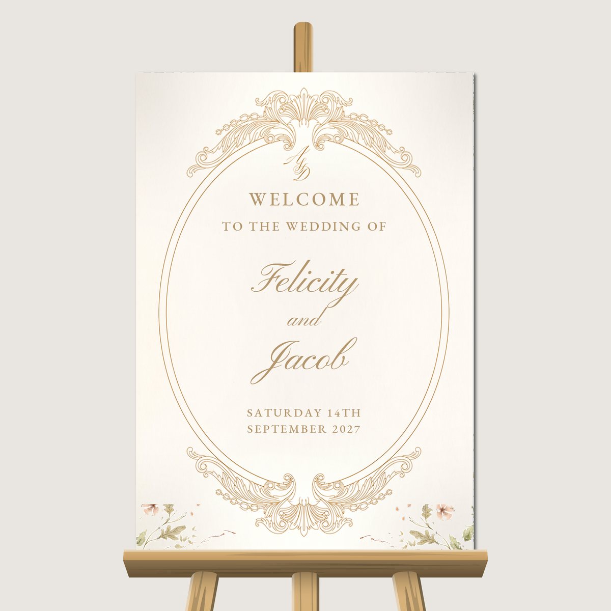 The Belvoir Welcome Sign