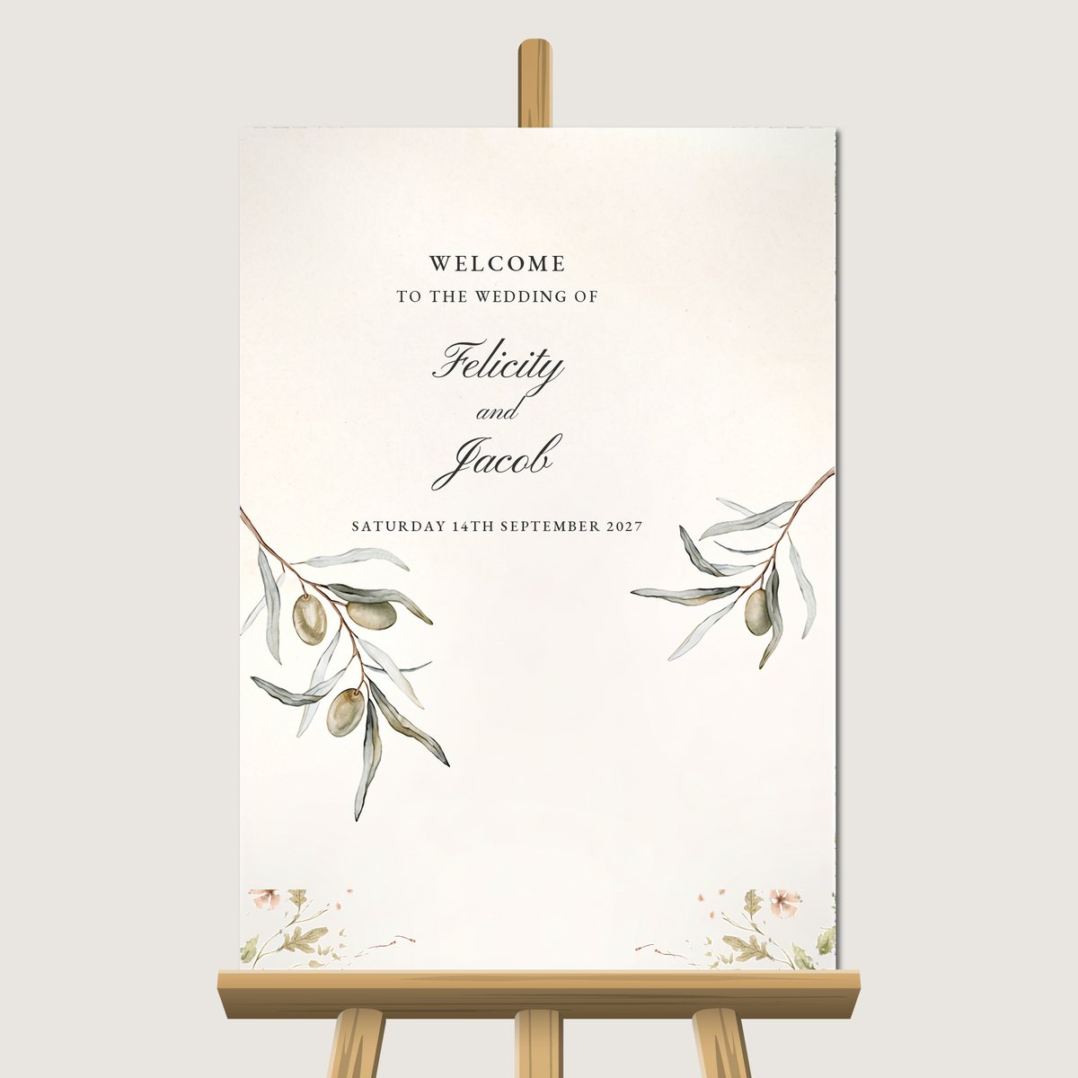 Olive Garden Welcome Sign